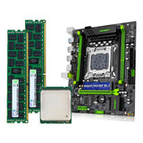 Kit Gamer Placa Mãe X79 2011 Intel Xeon E5 2650 V2 32gb Ddr3