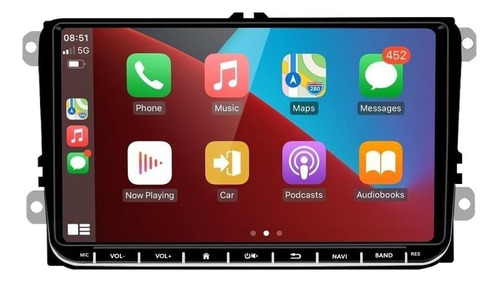 Estéreo De Radio De Coche Android 10.0 De 9 «para Vw Passat