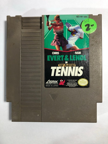 Juego Nintendo Nes Top Players Tennis