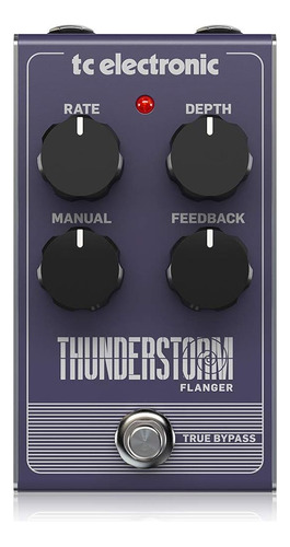 Tc Electronic Thunderstorm Flanger Pedal Flanger De Estilo V