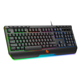 Teclado Gamer Usb Computador Pc Membrana Rgb Abnt2 11 Efeito