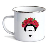 Taza Pocillo Frida Kahlo Roses De Peltre (10oz=300ml)