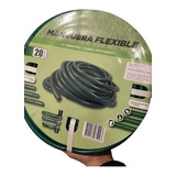 Manguera Pvc Flexible Reforzada Jardin 20m 1/2 Diametro