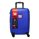 Valija Mediana 24p Expandible Rígida Abs Wilson 23kg Candado