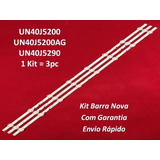 Kit Barras Led Compatível Tv Samsung Un40j5200 Un40j5200ag 