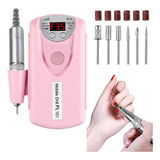 Maquina Torno Inalambrico Uñas 35000rpm Manicure Pedicure