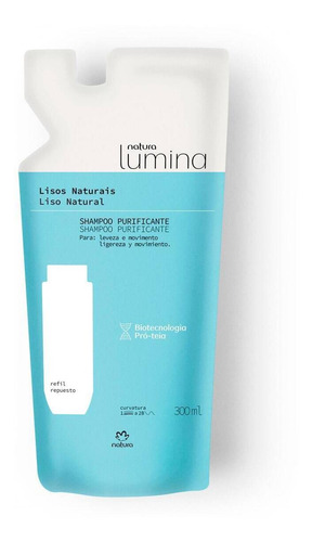 Repuesto Shampoo Purificante Liso Natura - mL a $66