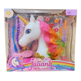 Juliana Unicornios Para Peinar Rainbow - E. Full 