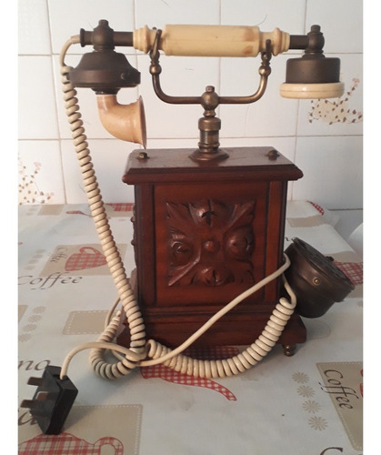 Telefone Antigo Teleart  De 1950