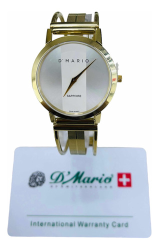 Reloj D Mario Pulso Esqueleto  Hombre Ze3150