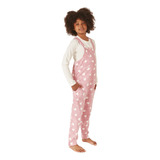 Pijama Nena Jardinero Manga Larga Mini Promesse Mp20069