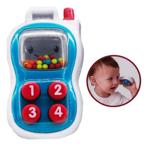 Chocalho Celular Infantil Auby Para Bebê De 3 Meses