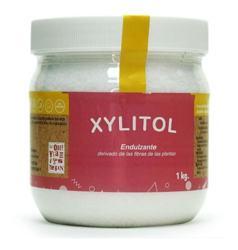 1kg Xylitol Xiliyol Xilitol Endulzante Edulcorante S/tacc Dw