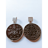 Dije Doble Tetragrammaton/sabiduria Salomon Plata Talisman