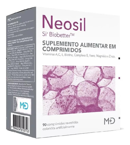 Neosil Colágeno De Peixe Hidrolisado C/ 90 Comprimidos