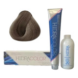  Kit Tinte Hidracolor 90ml + Revelador Tonos Disponibles Tono 7.22 Rubio Nacarado Profundo