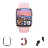 Smart Watch Rose Feminino A Prova Dagua Ios Android 2023 Pro