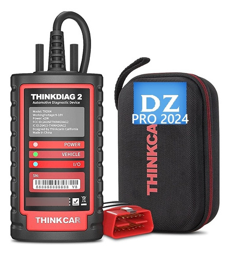 Escáner Automotriz Thinkdiag 2 + Diagzone Pro 2024