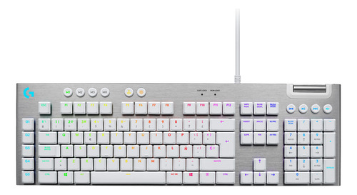 Teclado Gamer Logitech G815 Tactile Lightsync Rgb White