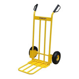 Carro Mano Acero Doble Plataforma Ht535 Zorra 200kg Stanley 