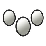  Espejos Decorativos Ovalados X 3  Para Colgar (ep10026)
