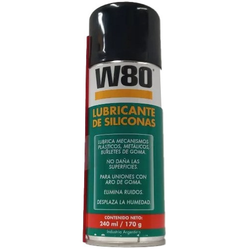 Lubricante Siliconado Para Colisas Y Burletes W-80