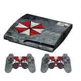 Skin Umbrella Para Ps3 Slim