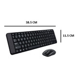 Teclado Y Mouse Inalámbricos Logitech Mk220 Lote 4 Combos