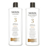 Set De Nioxin System Limpiador 3 Y Terapia Para Cuello