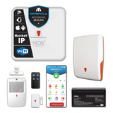 Kit De Alarma Para Casa Inalambrica Marshall Ip Wifi Celular