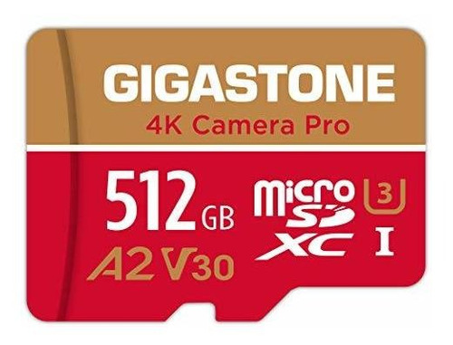 5-yrs Free Data Recovery] Gigastone 512gb Micro Sd Card, 4k
