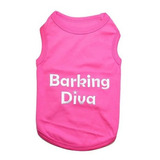 Camiseta Para Perro O Gato Parisian Pet Barking Diva, M