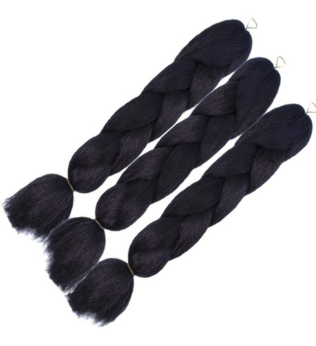 Extensiones Pelo Kanekalon Termico Jumbo Trenzas Africana