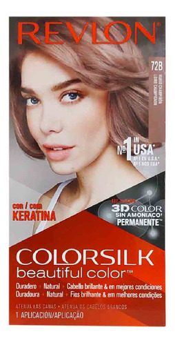  Tinte Colorsilk 072b Rub Cham 1 59.1ml