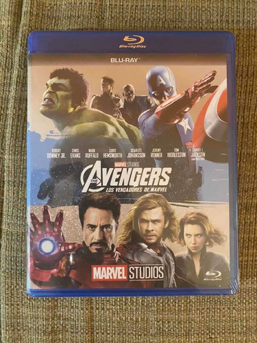 Blu Ray Avengers Los Vengadores - Con Celofan