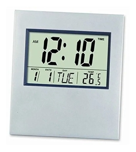 Reloj Mini Pared/ Mesa Digital Termometro Timer Alarma Fecha