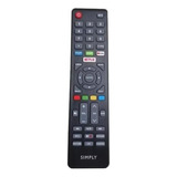 Control Remoto Tv Hyundai Challenger Simply  4020nim