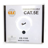 Bobina De Cable Utp Glc Cat5e Doble Vaina Exterior 100 Mts