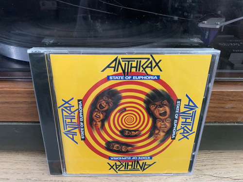 Anthrax - State Of Euphoria - Cd Importado Europeo