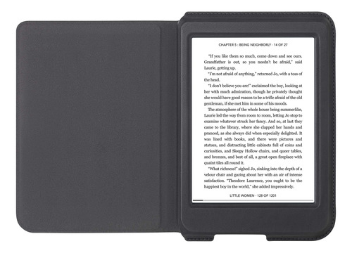 Kobo Nia Sleepcover Case, Negro