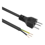 Cabo Força Tripolar Rabicho 2,50mm Plug 20 Amp 2,50m 20pçs