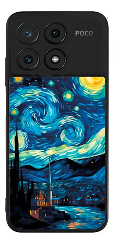 Funda Para Celular Diseño Noche Estrellada Van Gogh #2