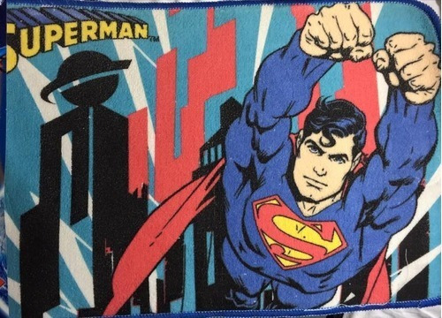 Alfombra Superman Dc Comics Licencia Original Armonyshop