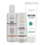 Loción Súper Despigmentante + Kojigel + Sun Care Graso/mixto