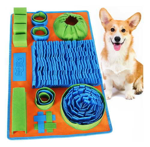 Vivifying Alfombrilla De Olfateo Para Perros, Juego De Alime