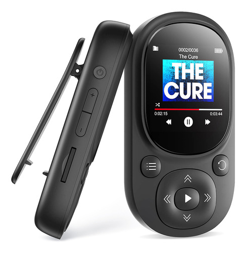 Reproductor Mp3 Bluetooth Benjie A11 Con Clip De 32 Gb