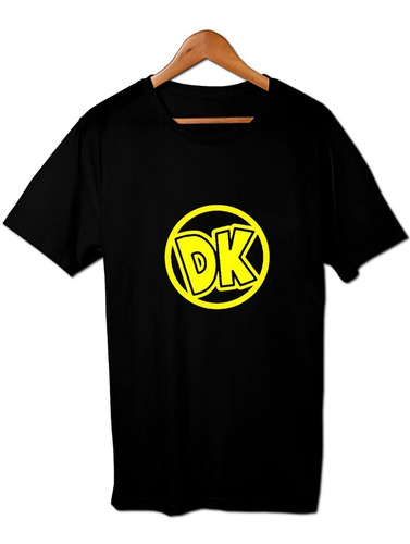 Donkey Kong Logo Dk Remera Friki Tu Eres