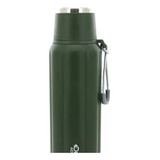 Termo Discovery Acero Inoxidable Doble Capa Frio Calor 750ml Color Verde Musgo