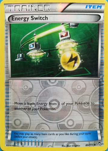 Pokémon Tcg Energy Switch 89/111 Reverse