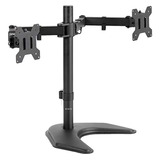 Soporte De Escritorio De Doble Monitor - Negro